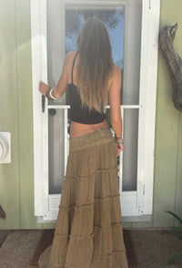 Circle Maxi Skirt