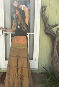 Circle Maxi Skirt