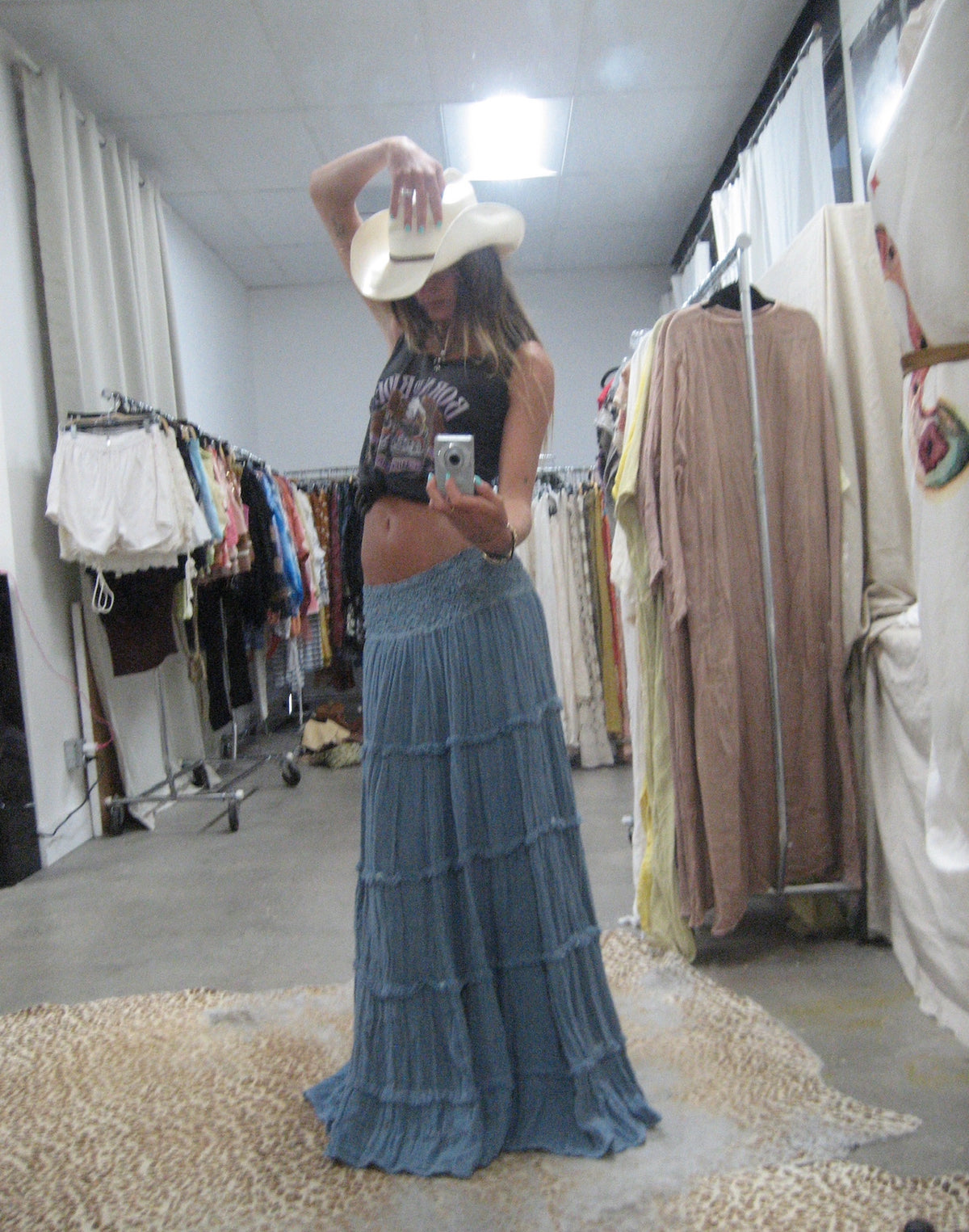 Circle Maxi Skirt