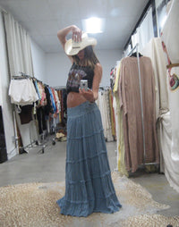 Circle Maxi Skirt
