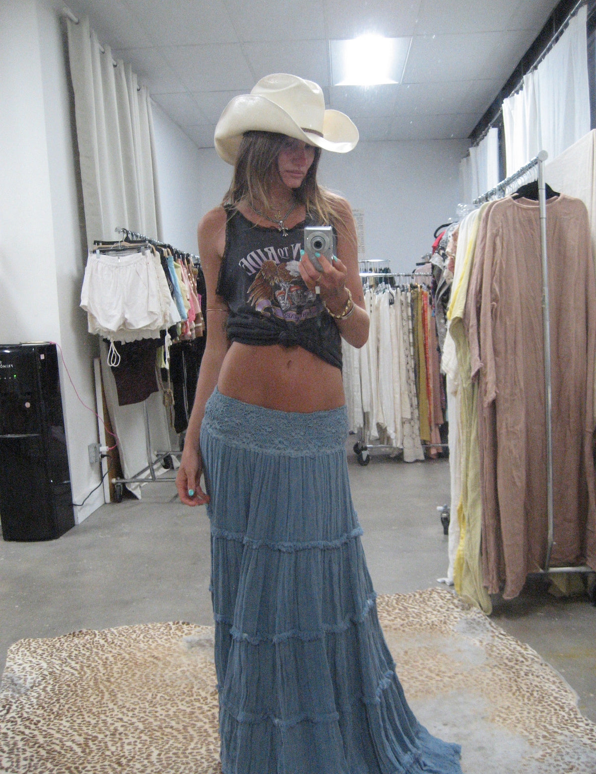 Circle Maxi Skirt