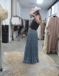 Circle Maxi Skirt