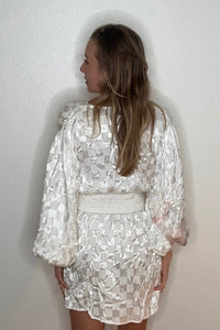 Legacy Lapis Mini Dress - Sample Sale