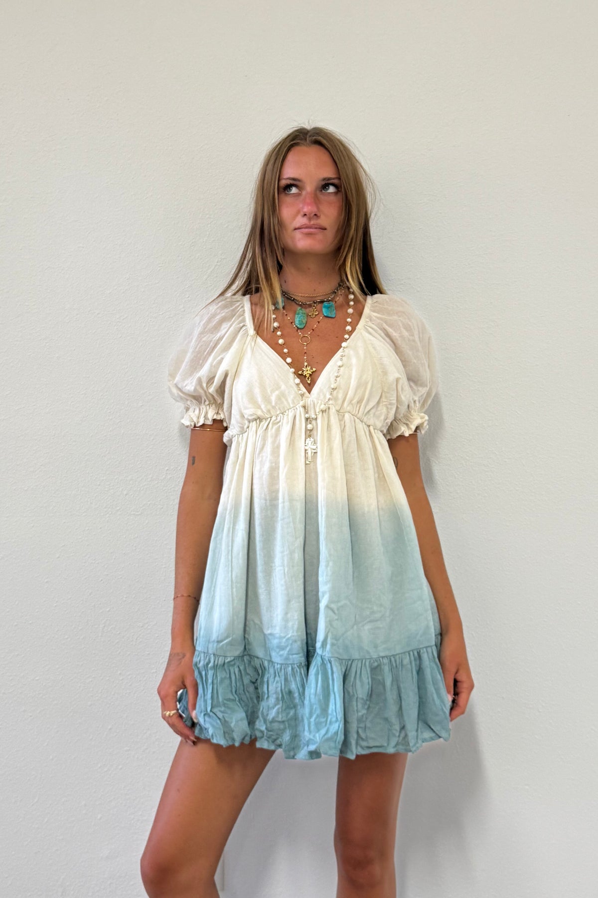 Tie Dye Kalina Babydoll Dress