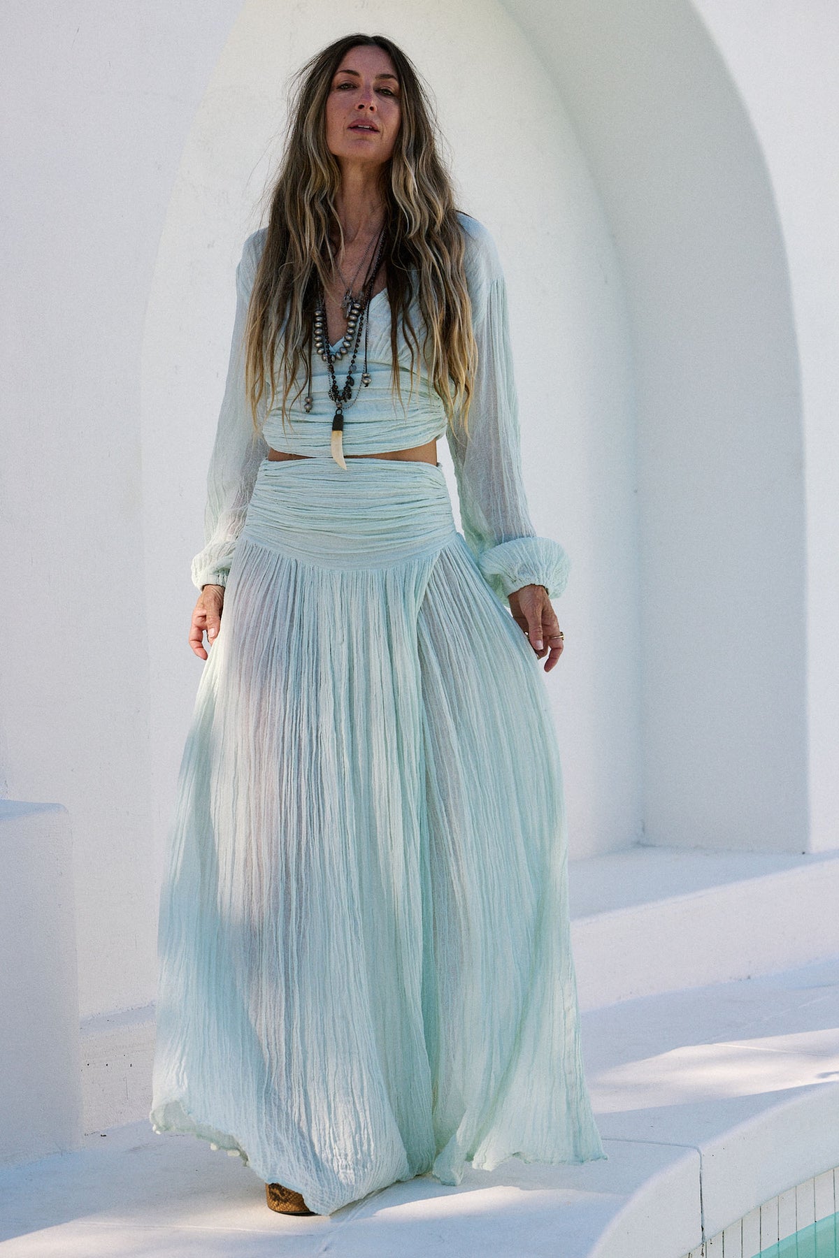 Lapis Maxi Skirt