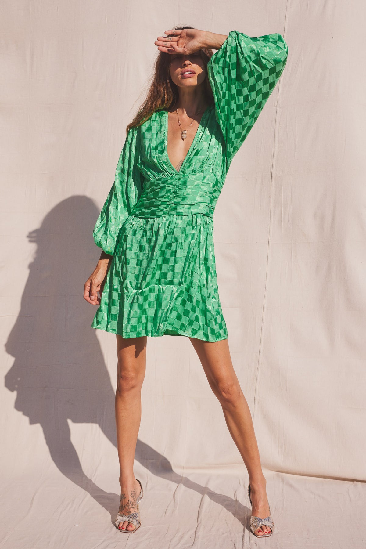 Legacy Lapis Mini Dress - Sample Sale