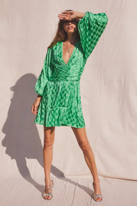 Legacy Lapis Mini Dress - Sample Sale