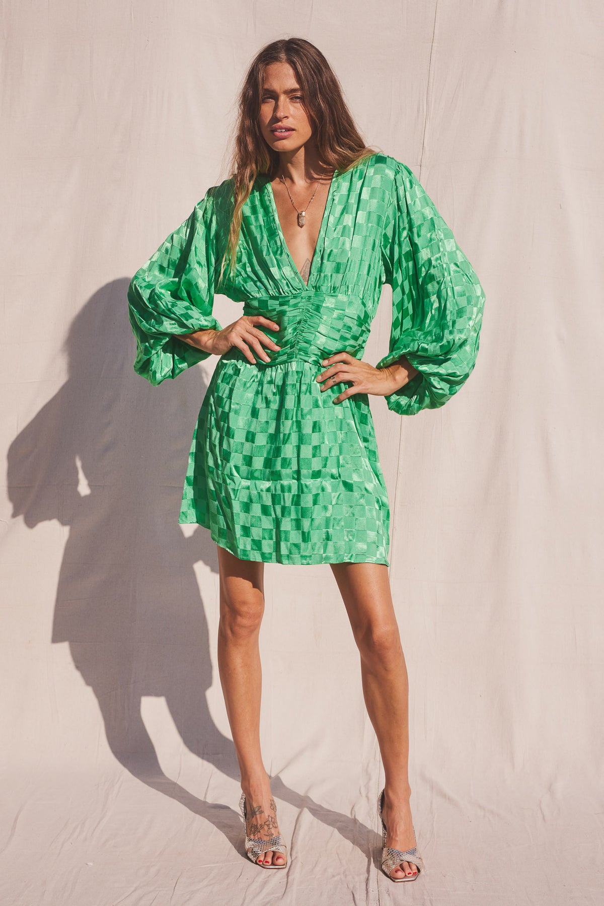 Legacy Lapis Mini Dress - Sample Sale