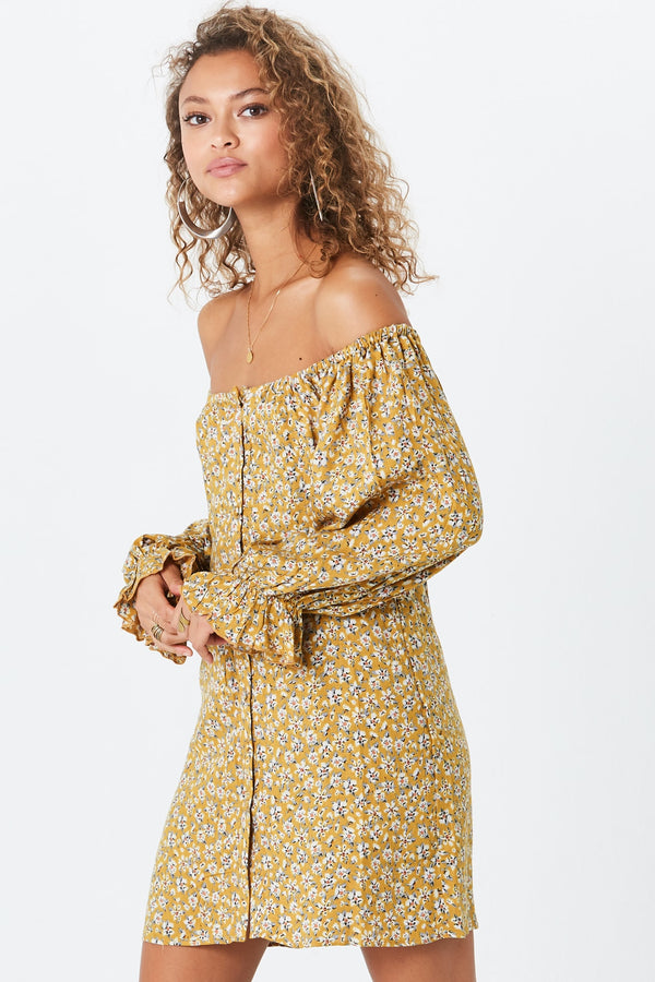 White Ginger Mini Dress  - Sample Sale
