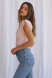 Tie Dye Saddlerock Crop Top