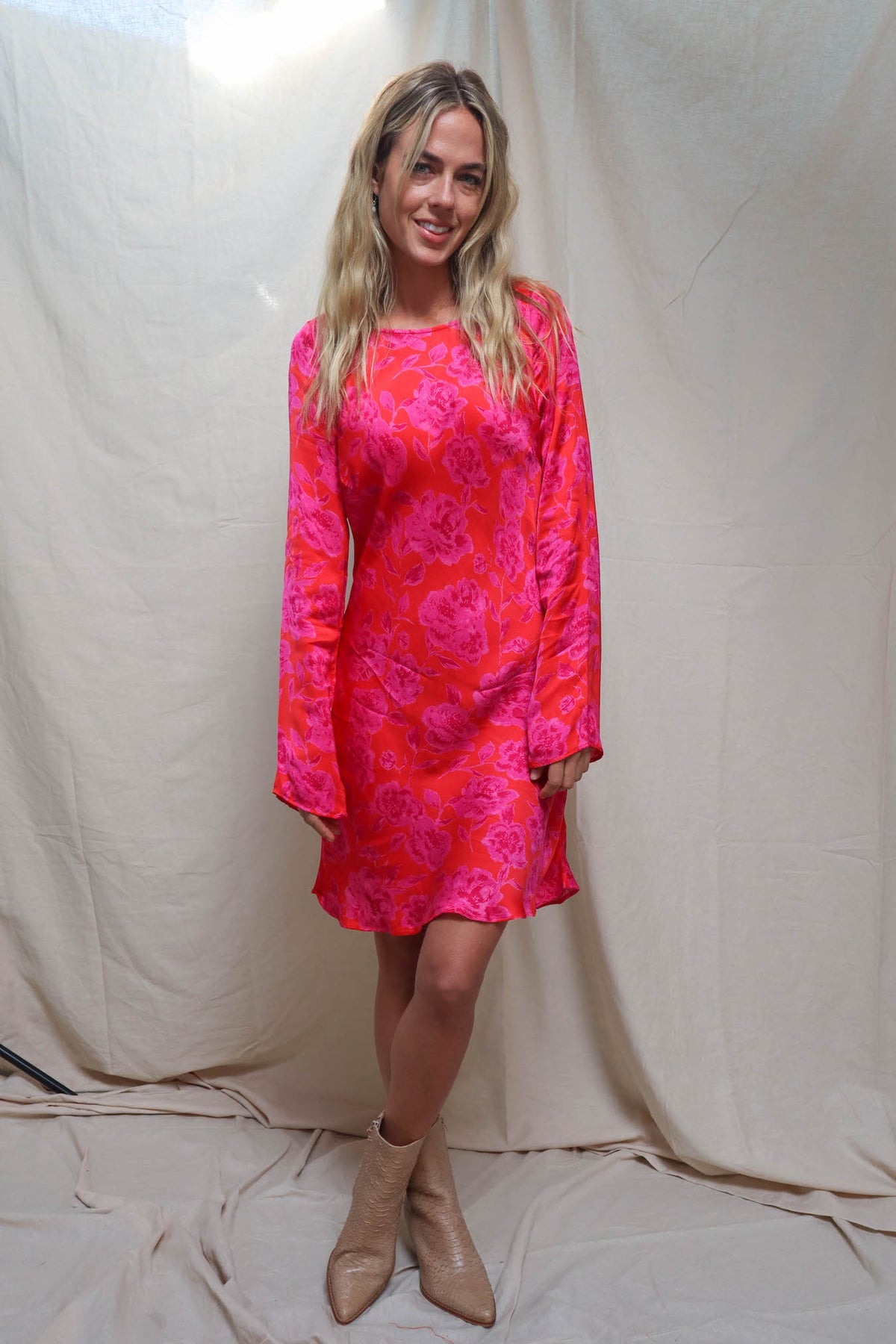 Gloss Electro Floral Nikki Mini Dress - Sample Sale
