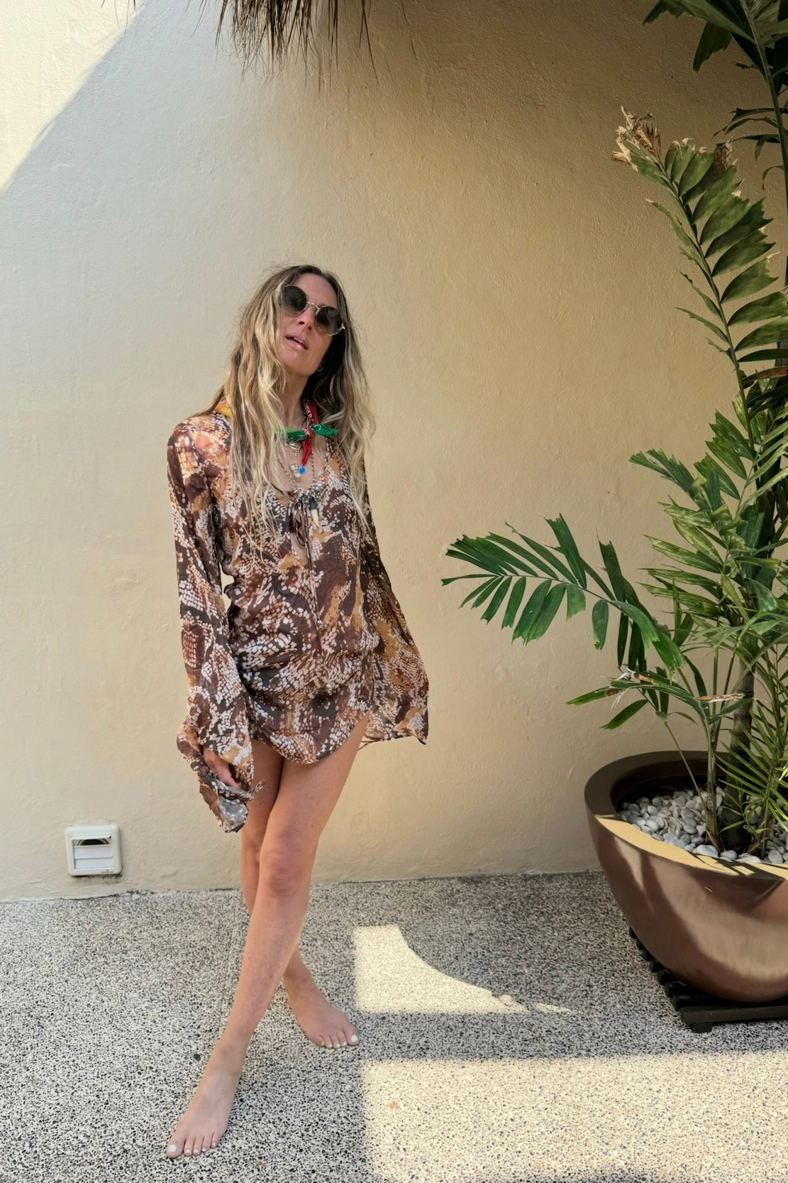 Taza Mini Dress