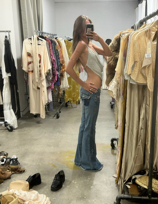 Disco Drape Top