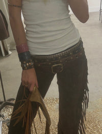 Sliced Boho Cowboy Belt