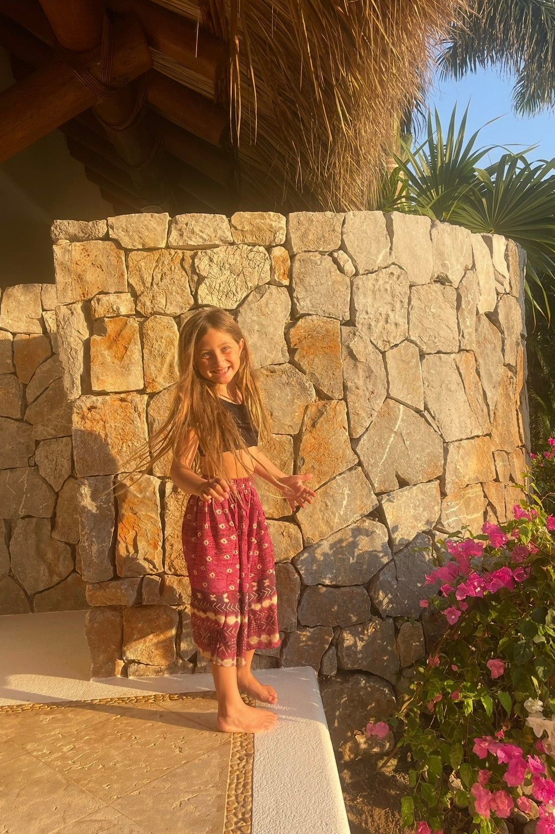 Little Indigo Gypsy Skirt