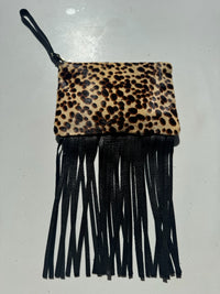 Fringe Wristlet Clutch