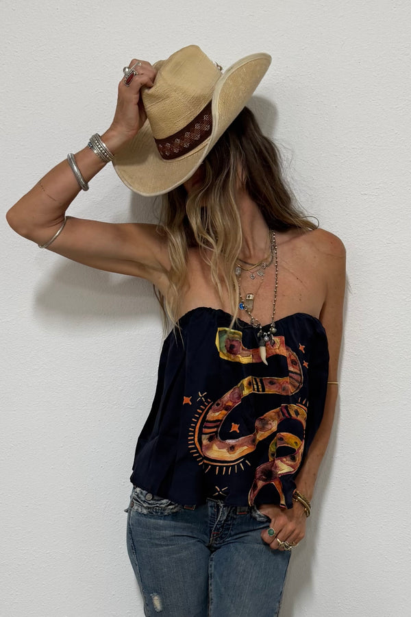 Charmer Scarf Top