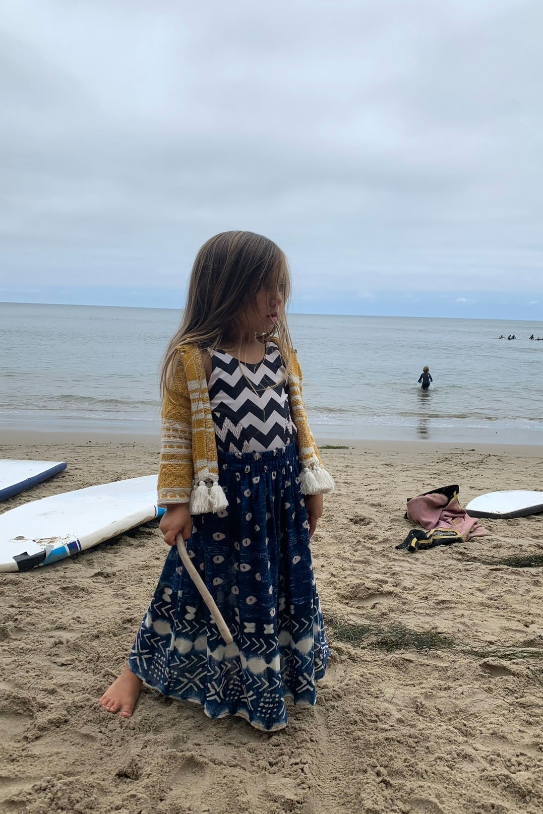 Little Indigo Gypsy Skirt