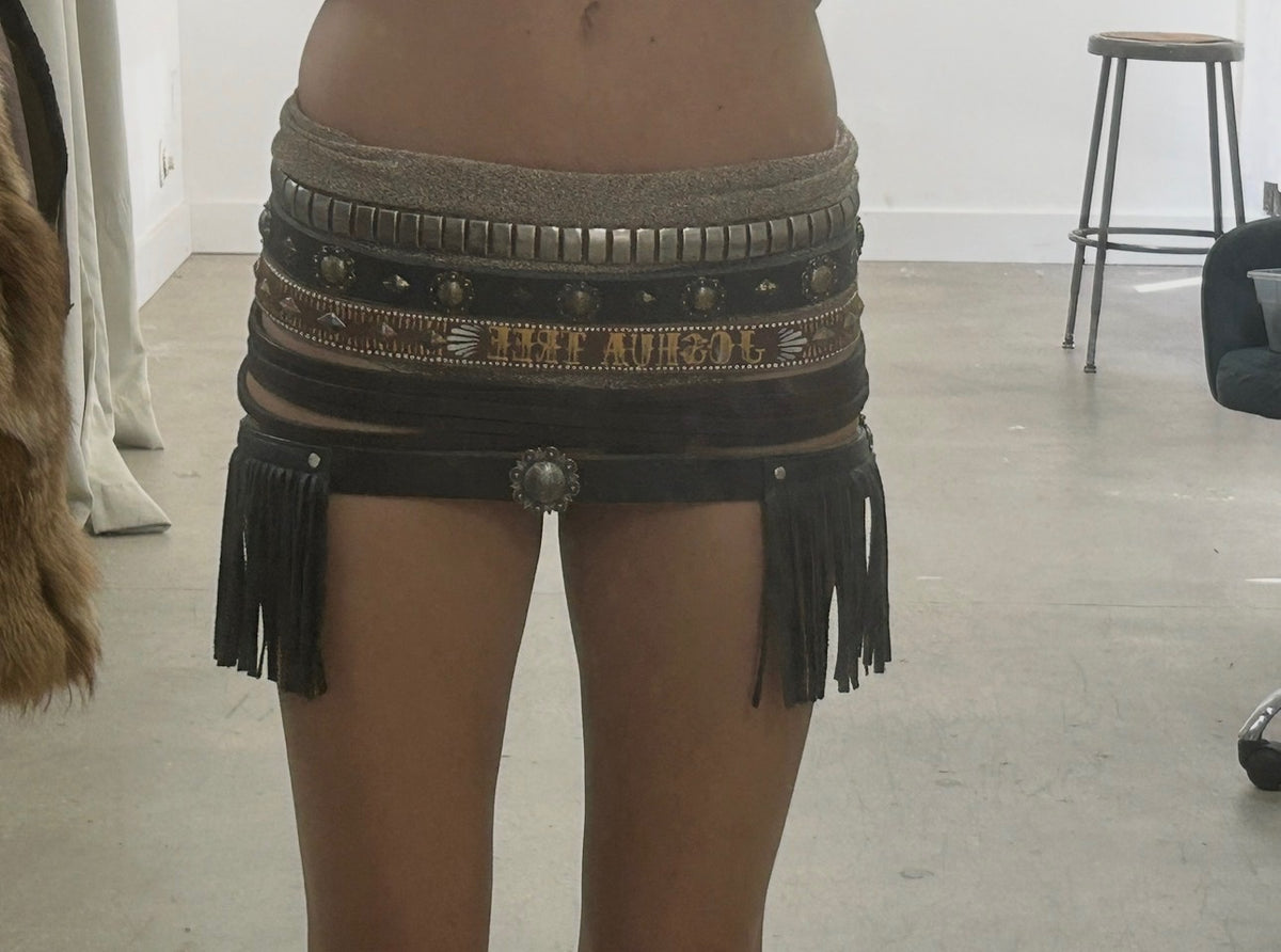 Eyelet Boho Cowboy Belt