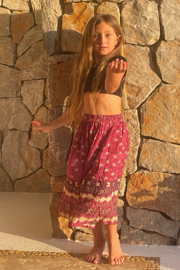 Little Indigo Gypsy Skirt