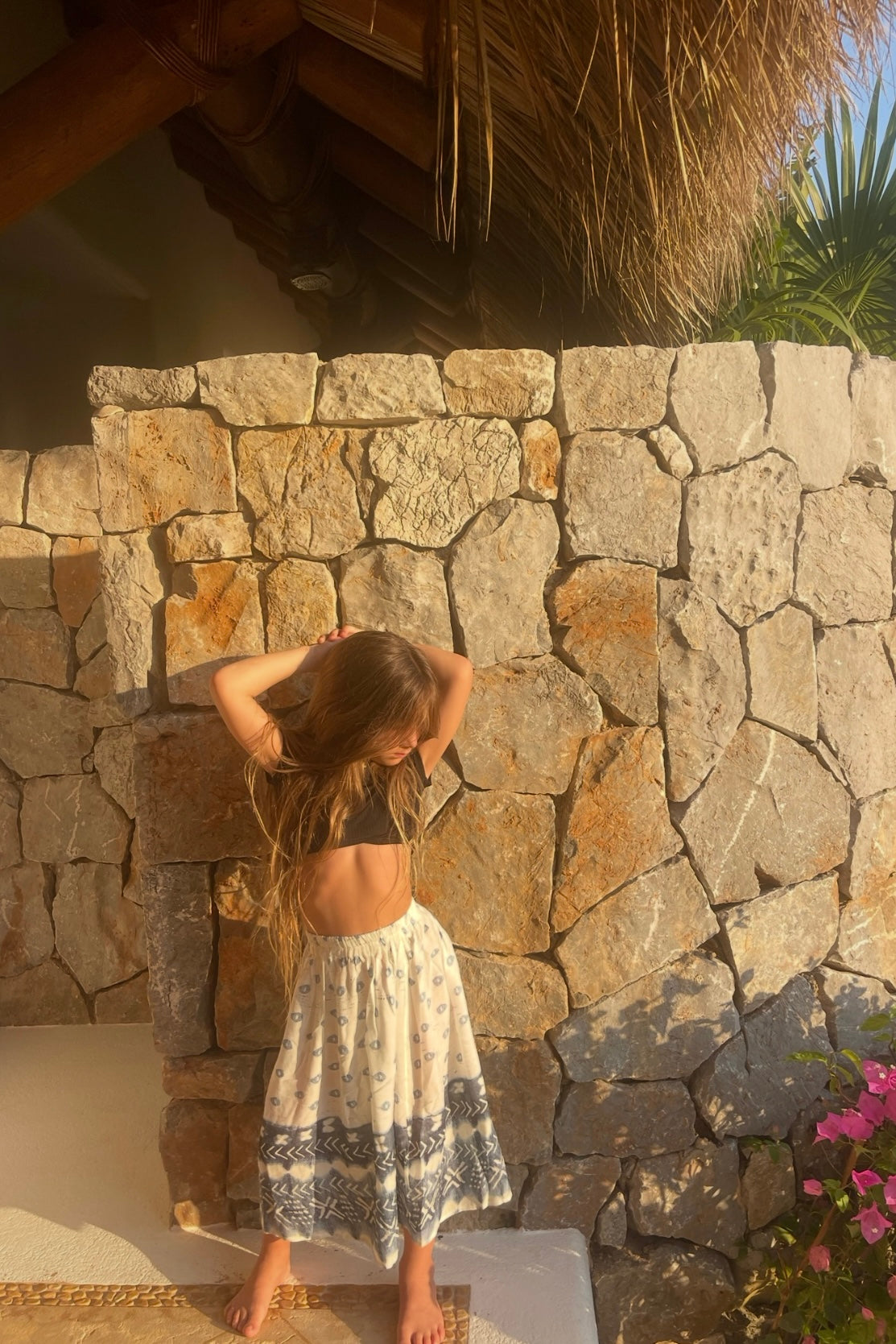 Little Indigo Gypsy Skirt