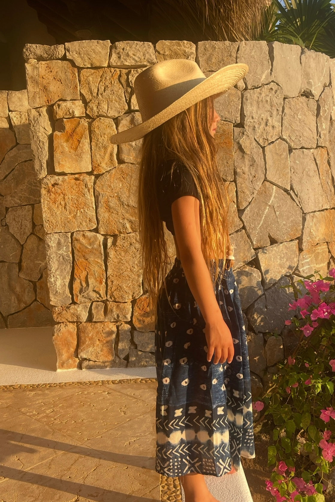 Little Indigo Gypsy Skirt