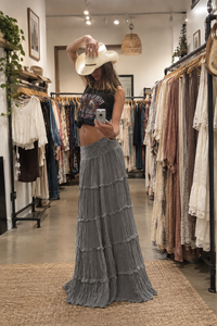 Circle Maxi Skirt