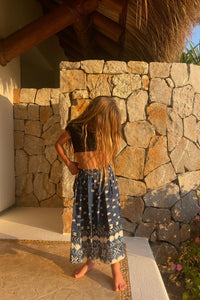 Little Indigo Gypsy Skirt