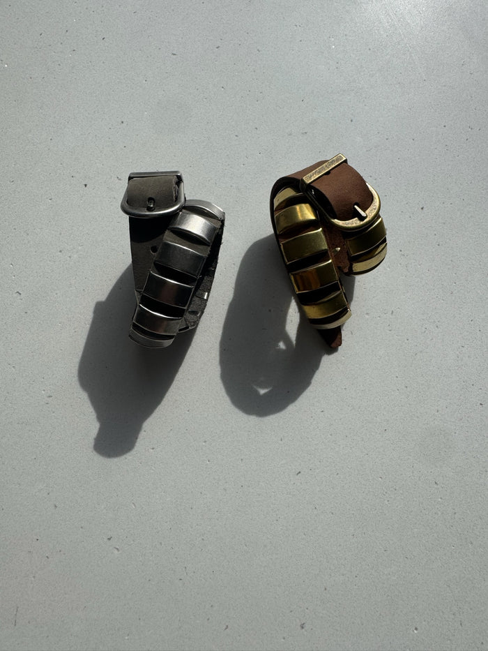 Studded Wide Wrap Bracelet