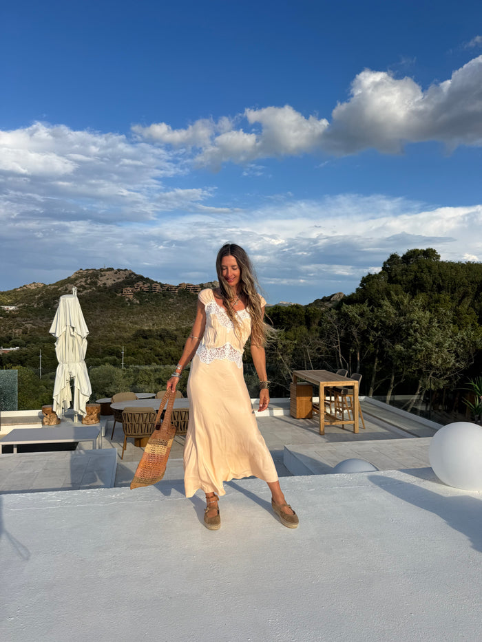 Vintage Maxi Slip Dress
