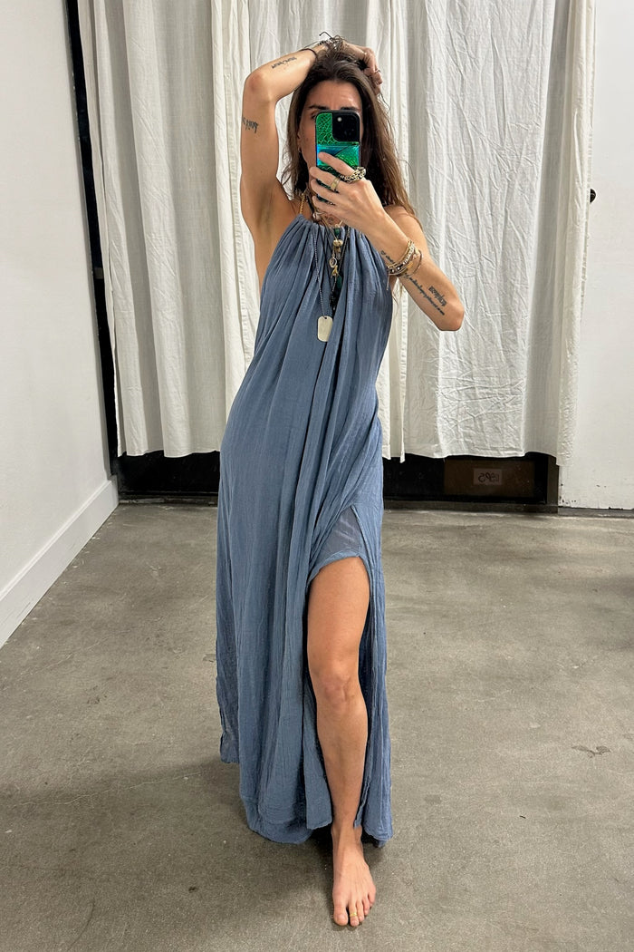 Grecian Margarita Maxi Dress Storm / O/S Grecian Margarita Maxi Dress Storm / O/S