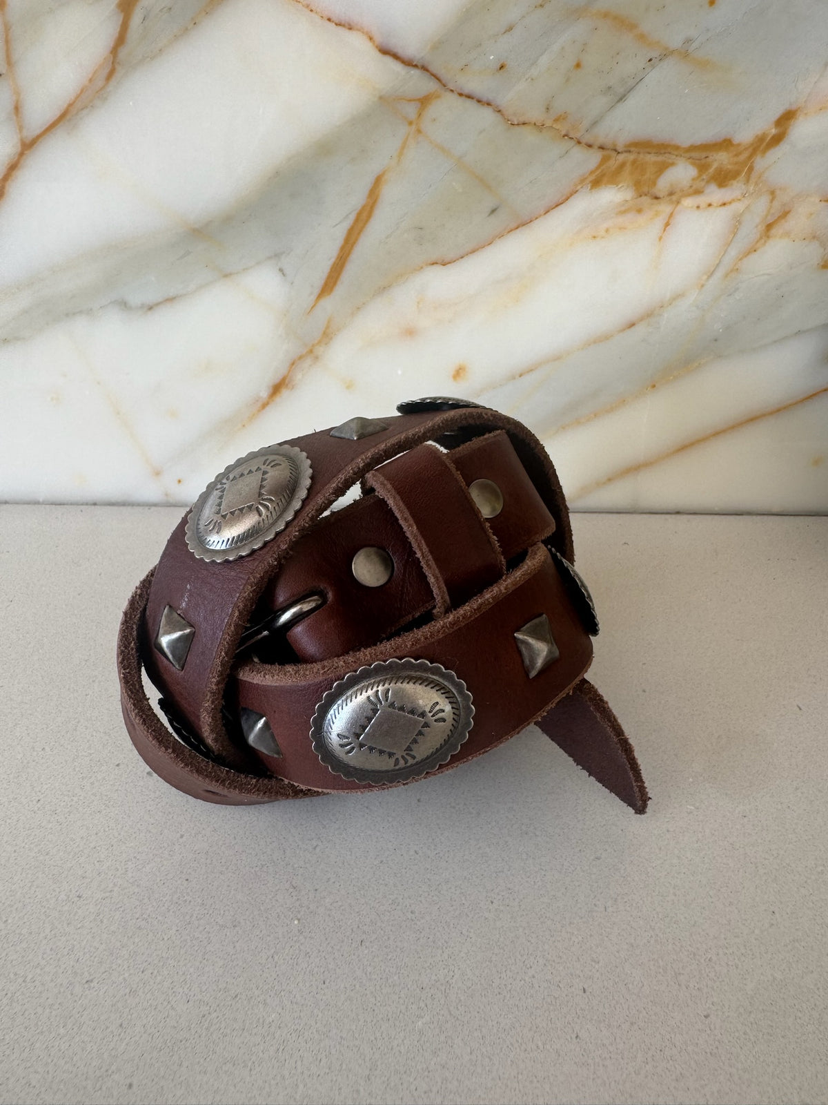 Concho Boho Cowboy Belt