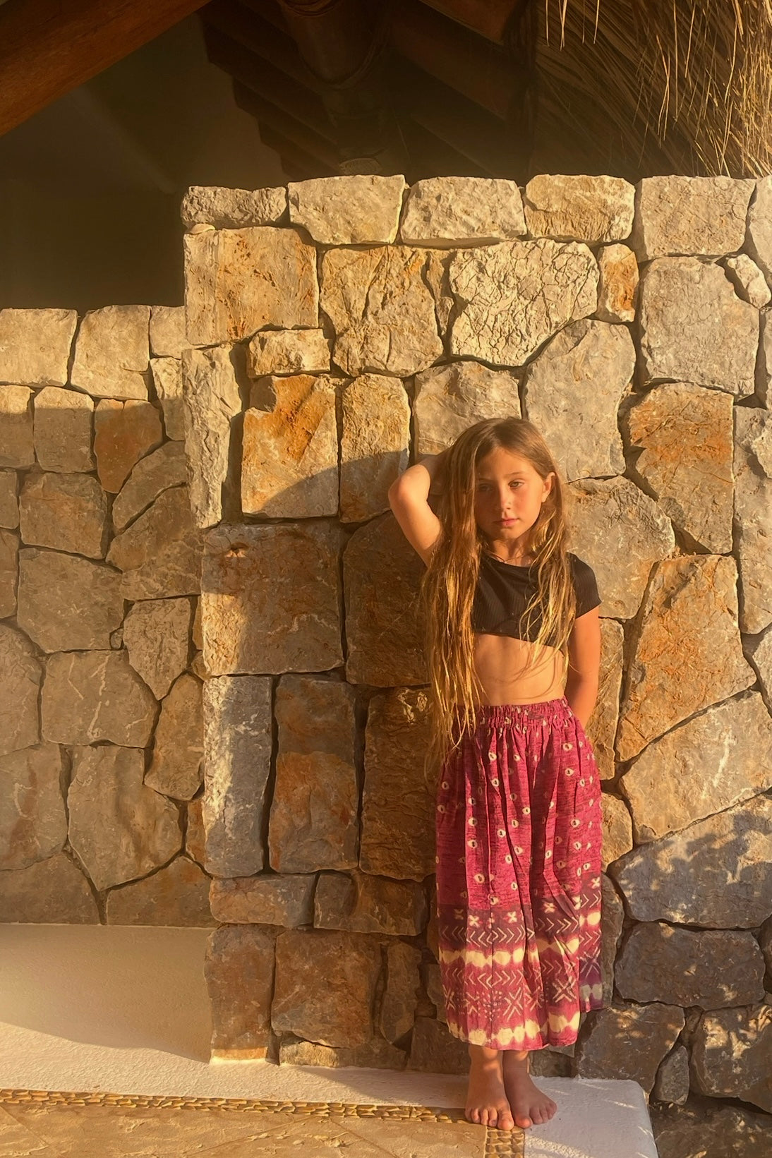 Little Indigo Gypsy Skirt