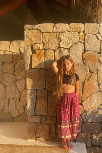 Little Indigo Gypsy Skirt