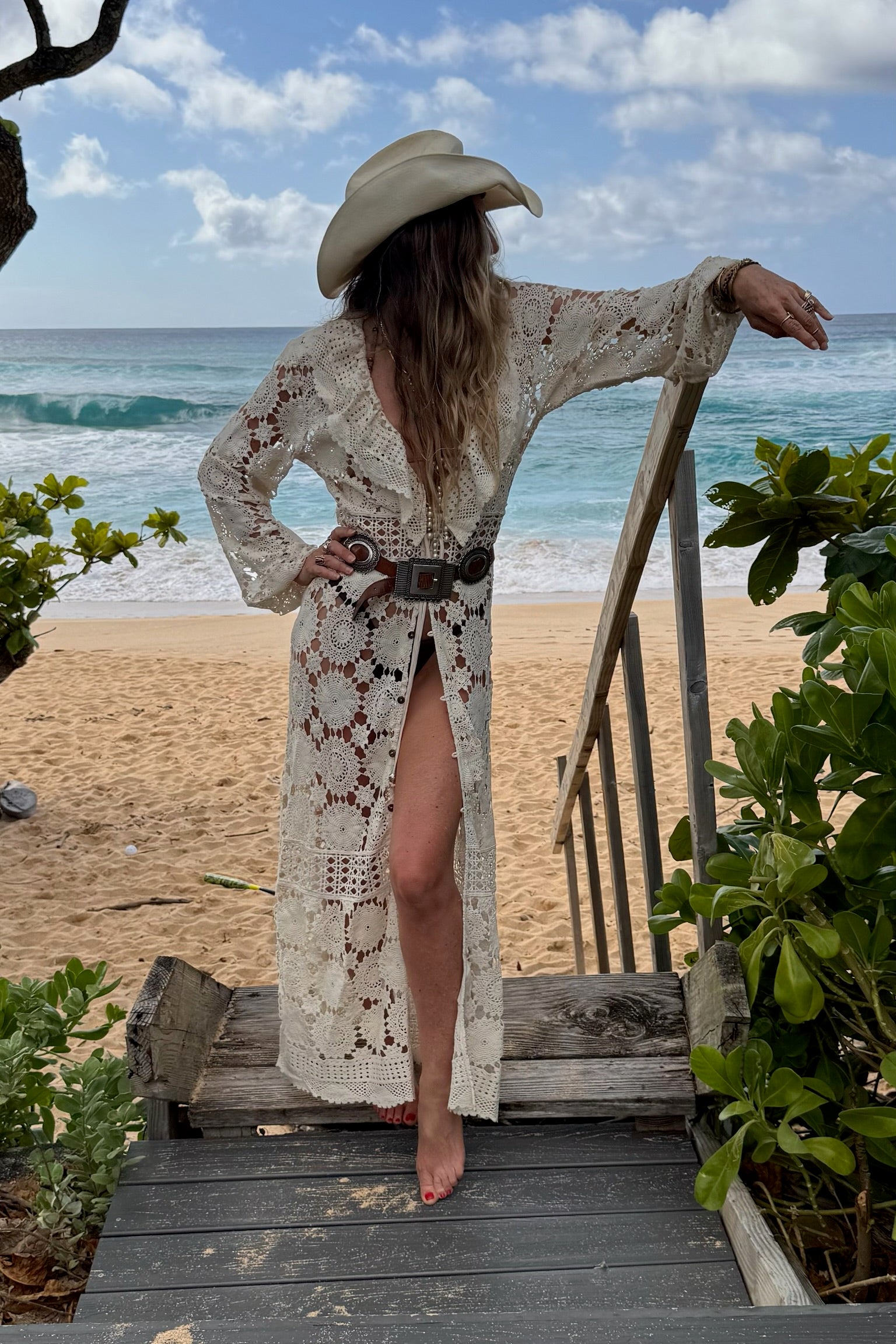 PEARLY GATESデニット150dカノコリバーxDot Airセットアップ Beachwood Duster – Jen's Pirate Booty