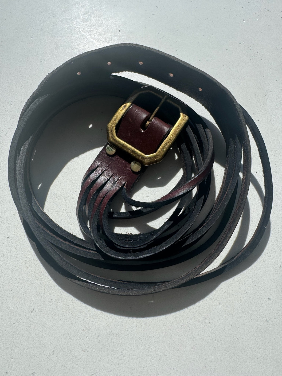 Sliced Boho Cowboy Belt