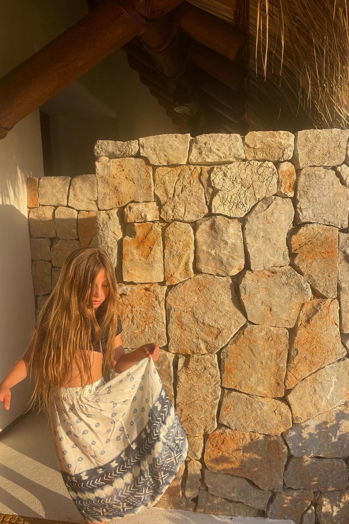 Little Indigo Gypsy Skirt