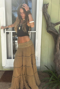 Circle Maxi Skirt