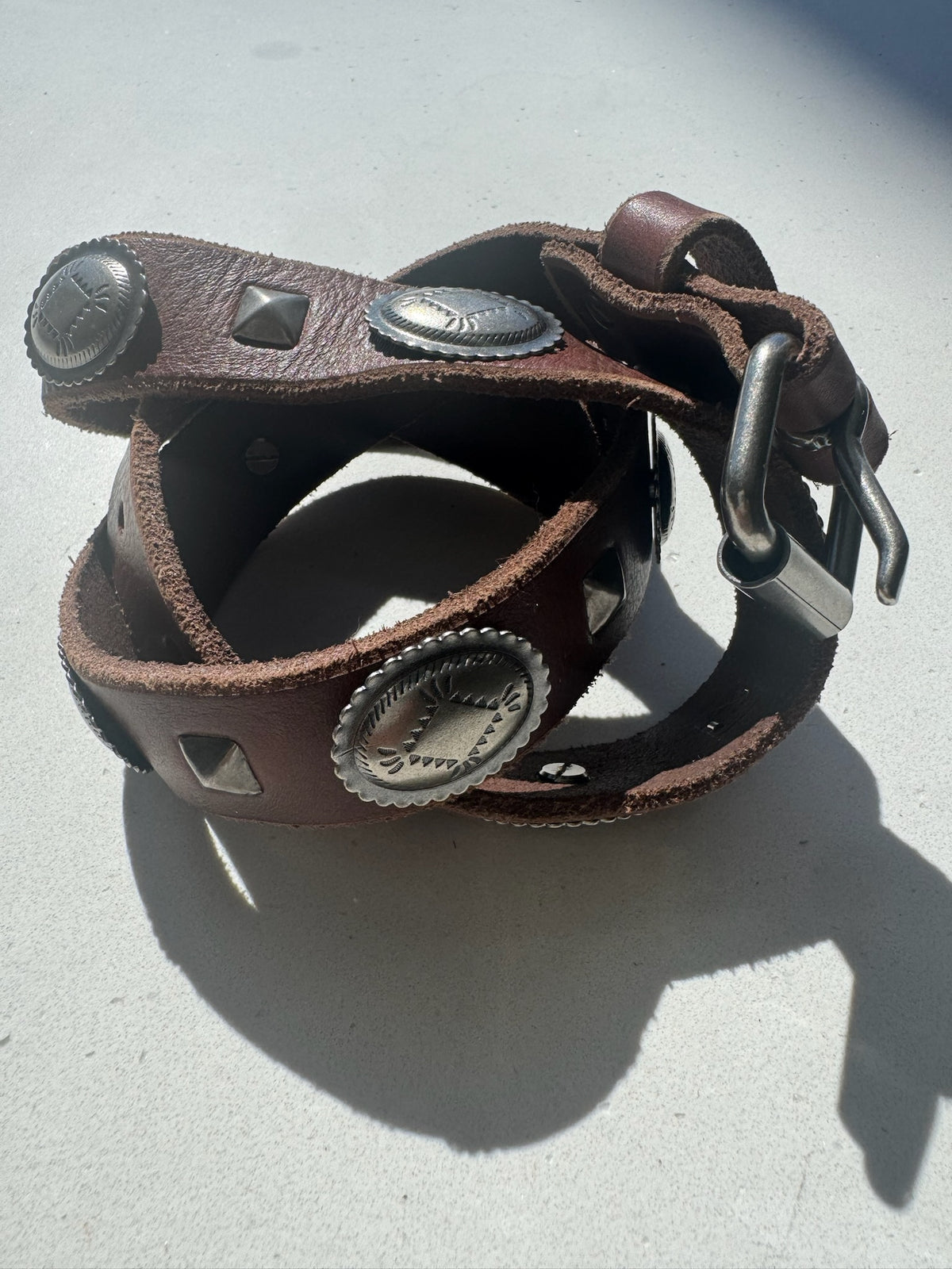 Concho Boho Cowboy Belt