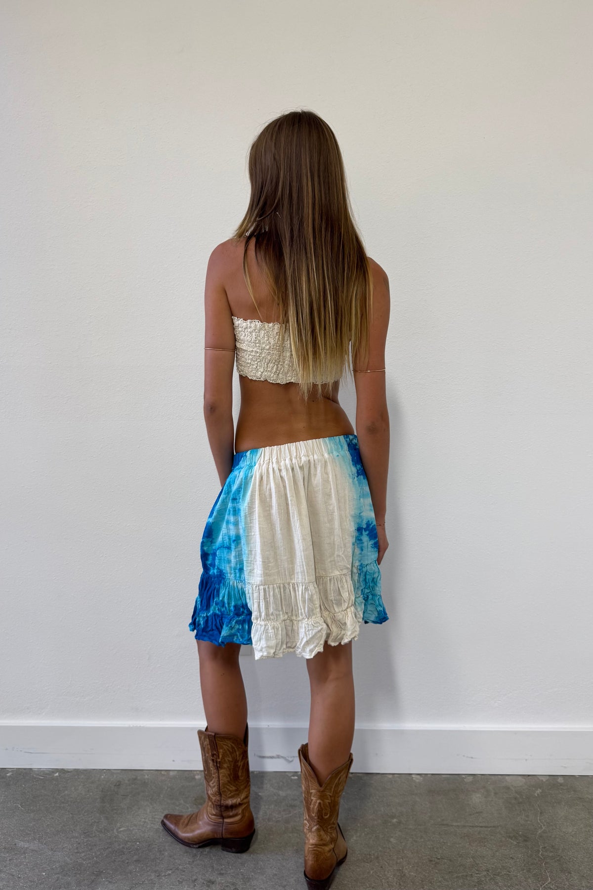 Tie Dye Santa Cruz Mini Skirt