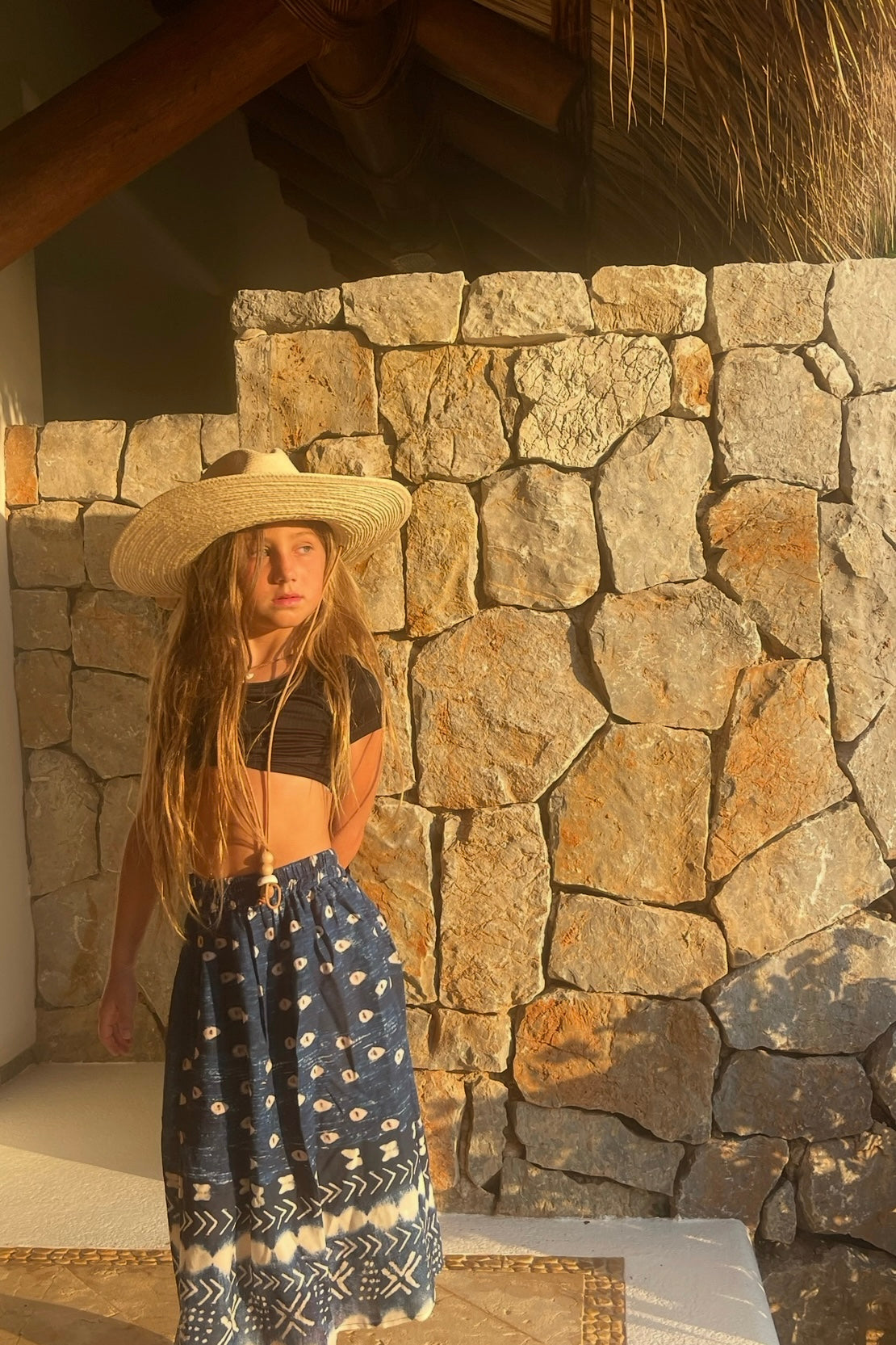 Little Indigo Gypsy Skirt