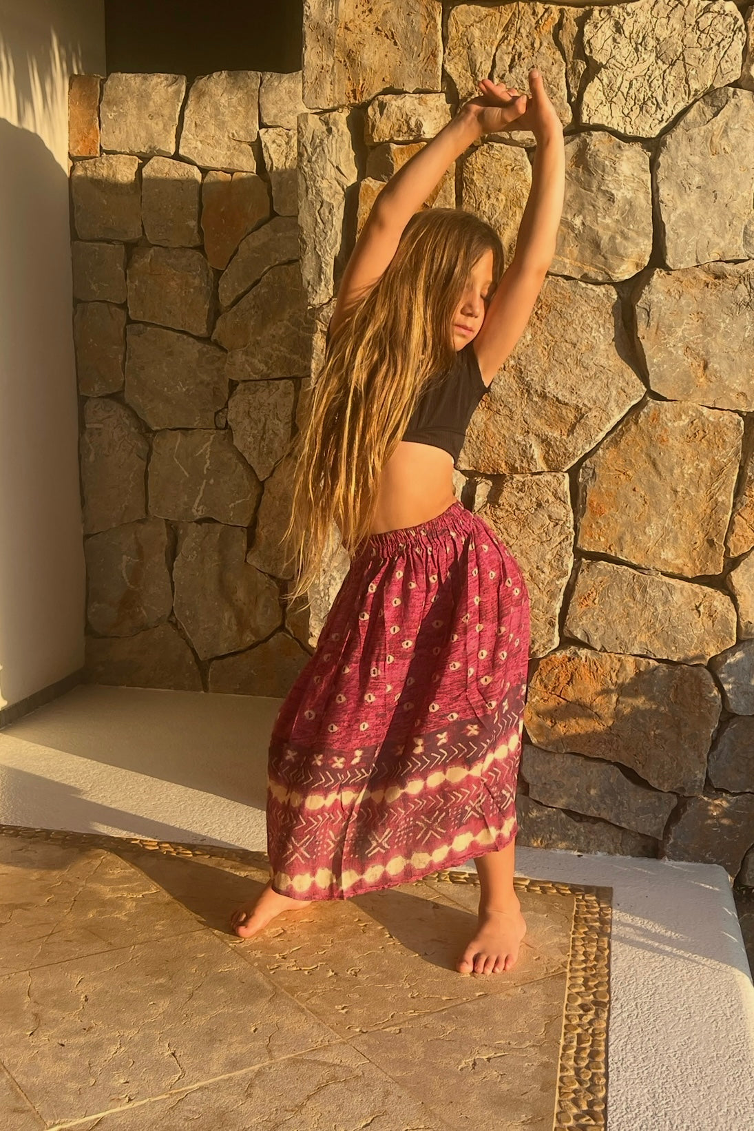 Little Indigo Gypsy Skirt