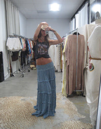 Circle Maxi Skirt