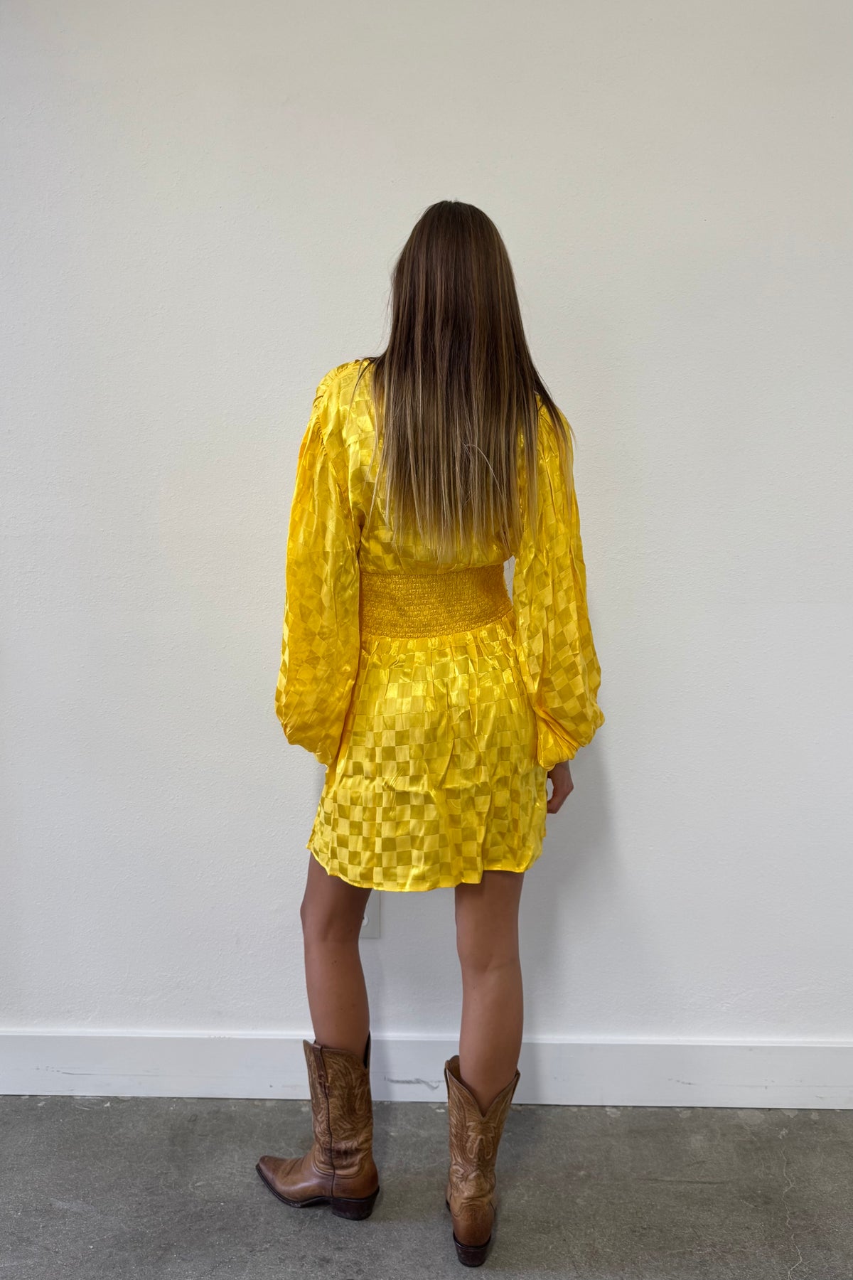 Legacy Lapis Mini Dress - Sample Sale