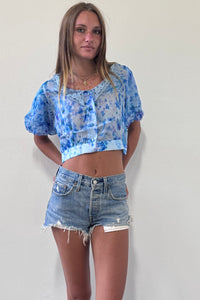 Petal Dye Paradise Top
