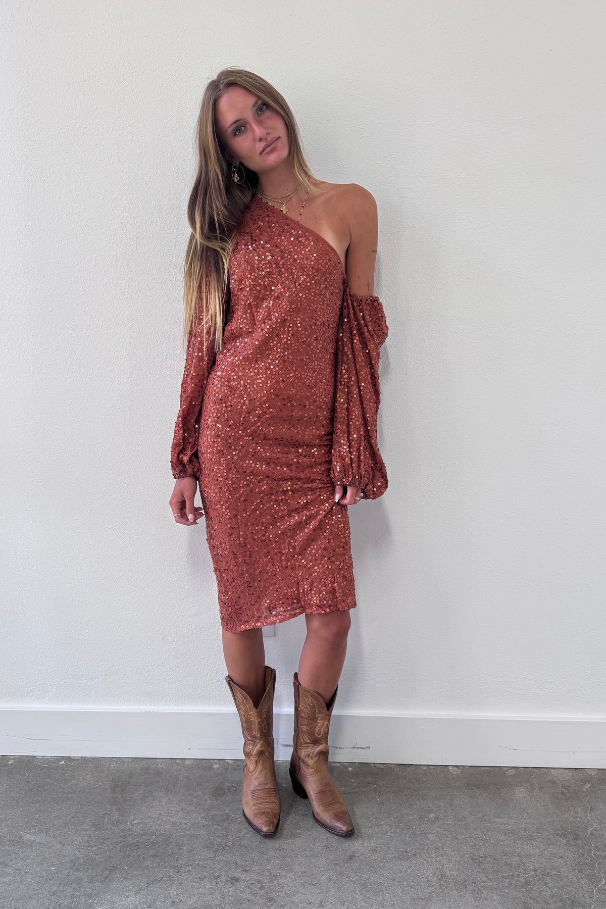 Stage Presence Midi Dress