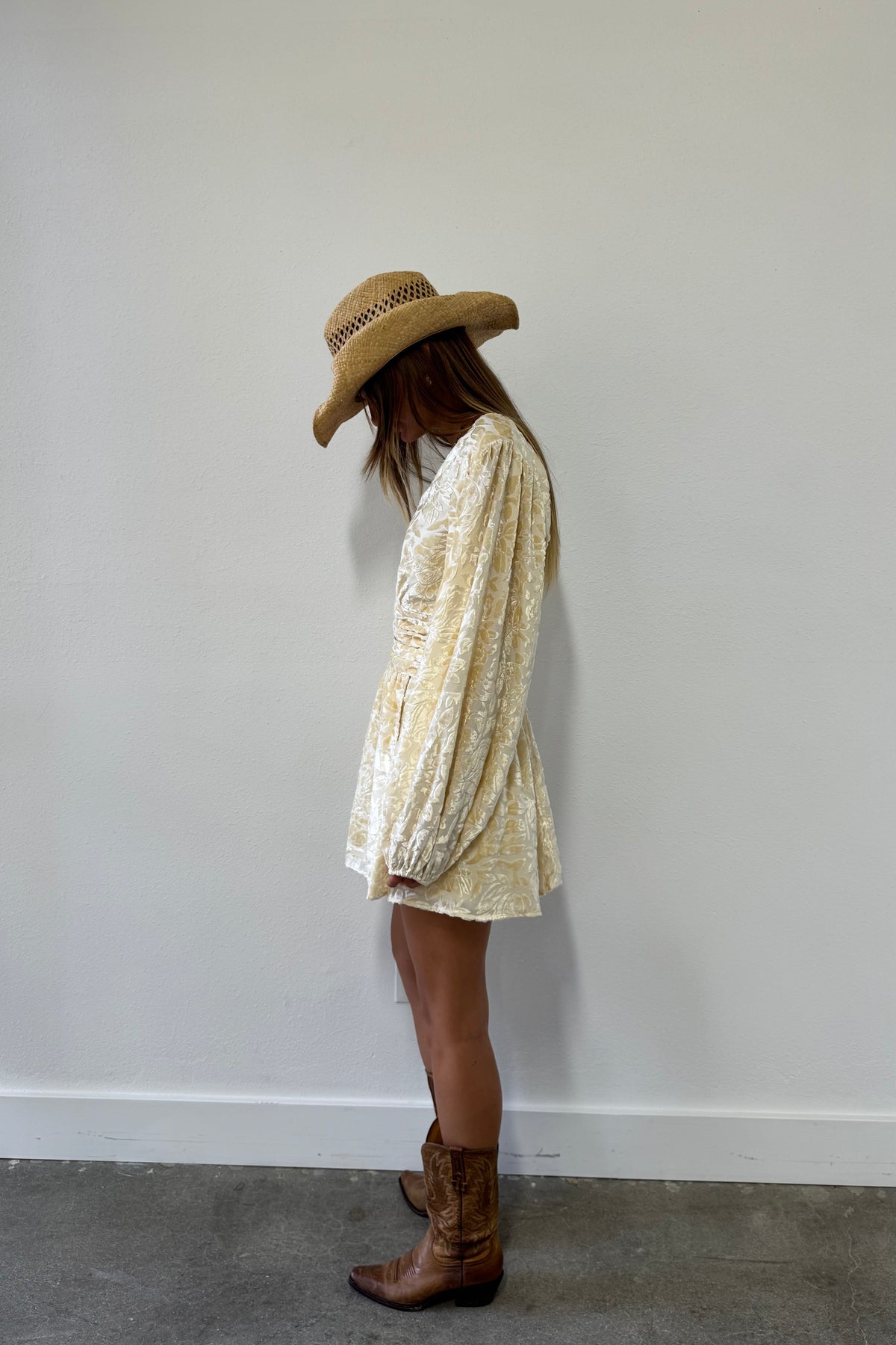 Sunset Strip Lapis Mini Dress