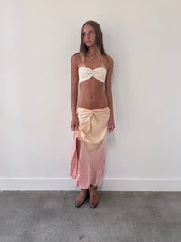 With A Twist Midi Skirt