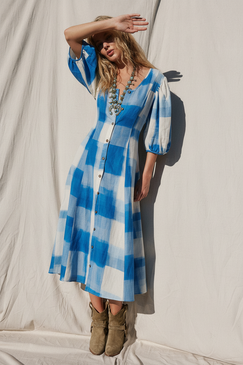 Amalfi Midi Dress - sample sale