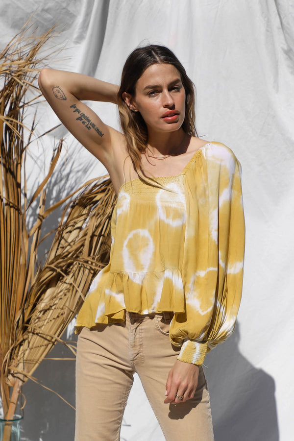 Tie Dye Carnation Top - Sample Sale